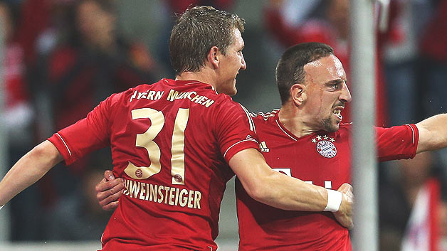 schweinsteiger ribery bayern monaco