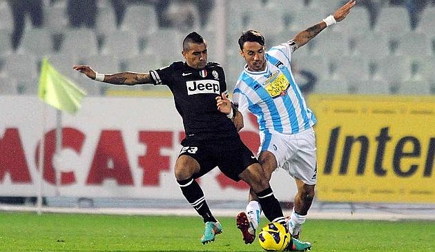 Pescara Juventus vidal