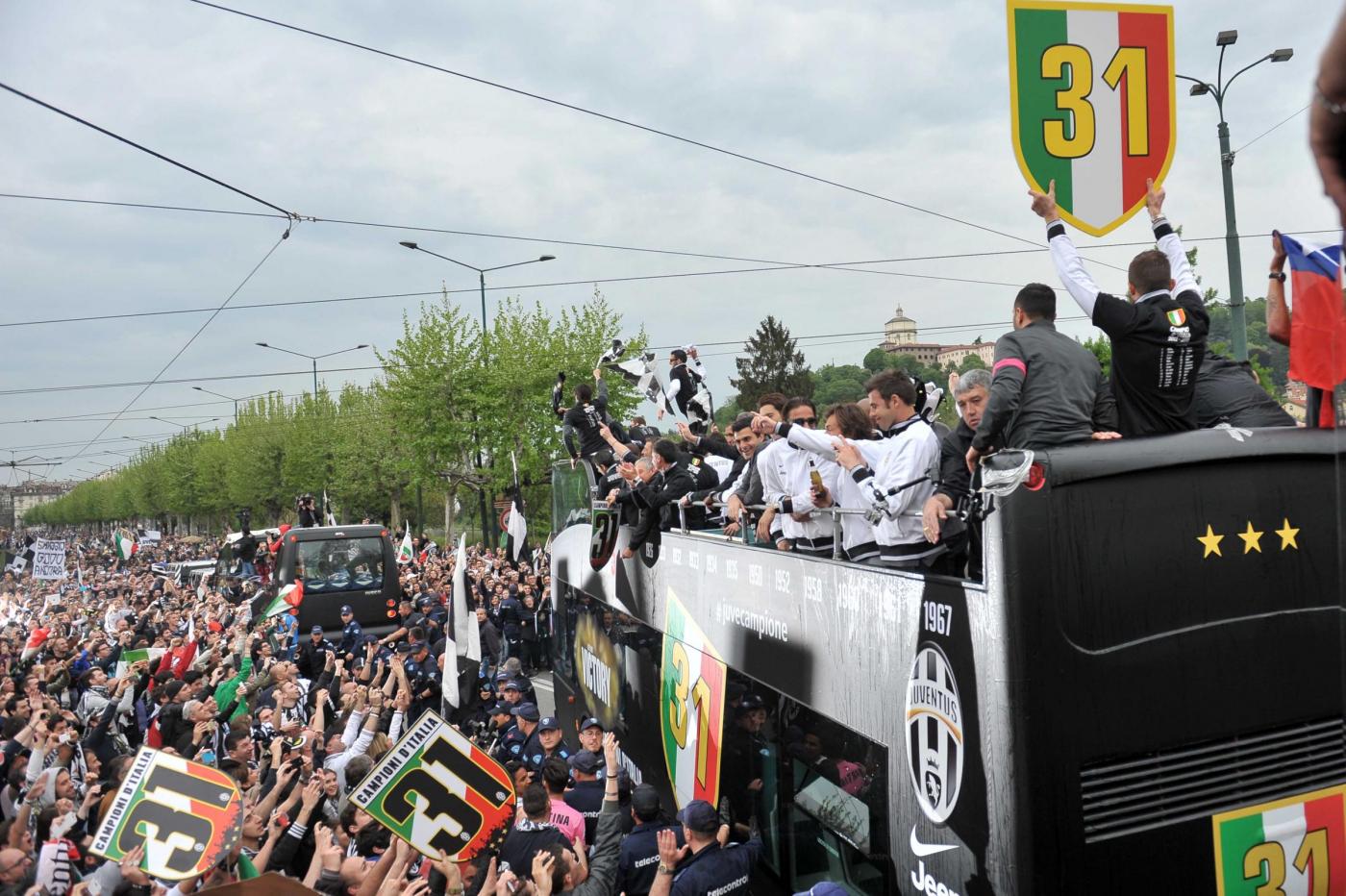 Juventus festa scudetto