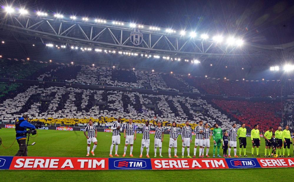 Juventus-Inter coreografia juventus stadium