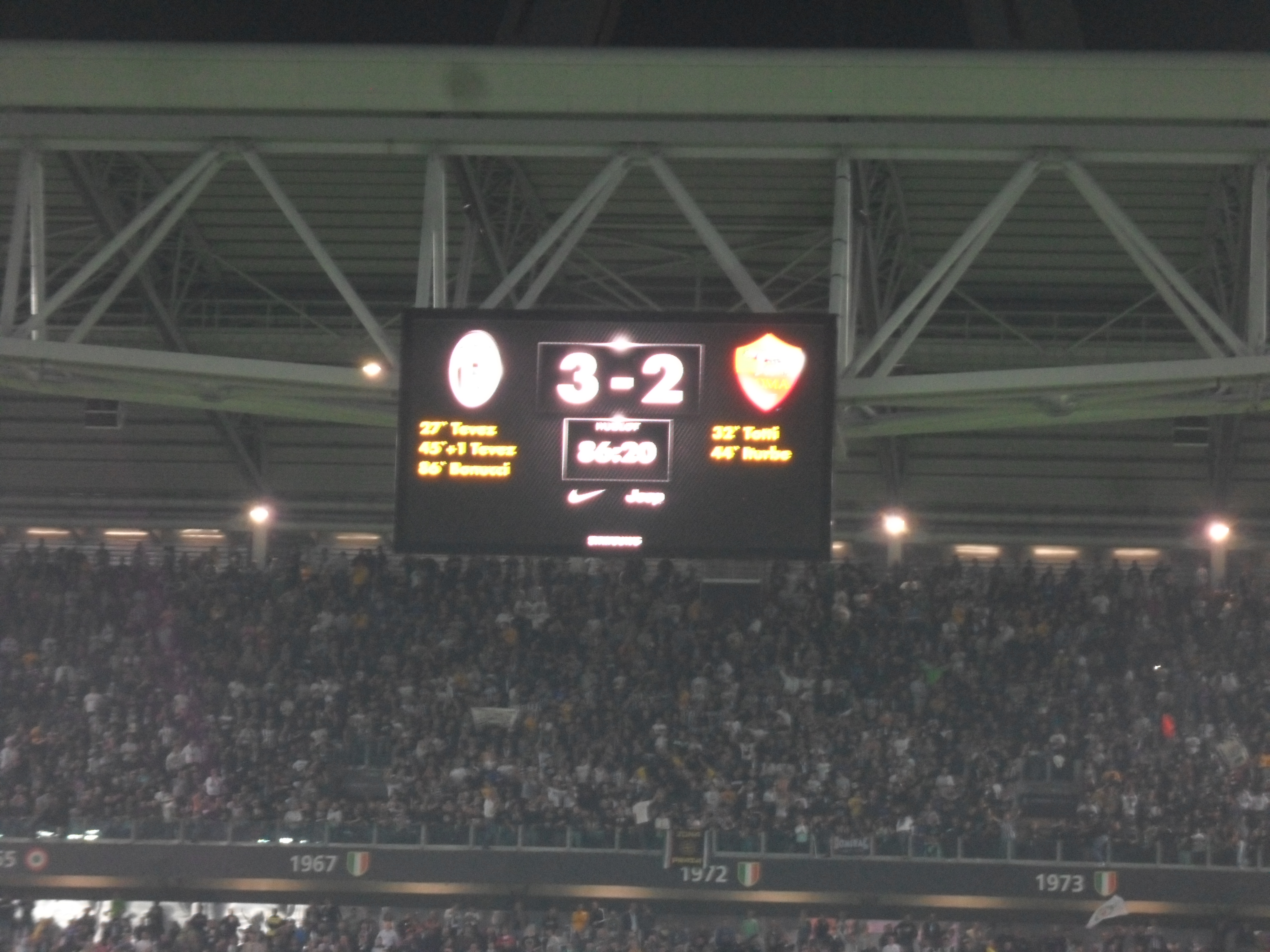 juve roma 3-2