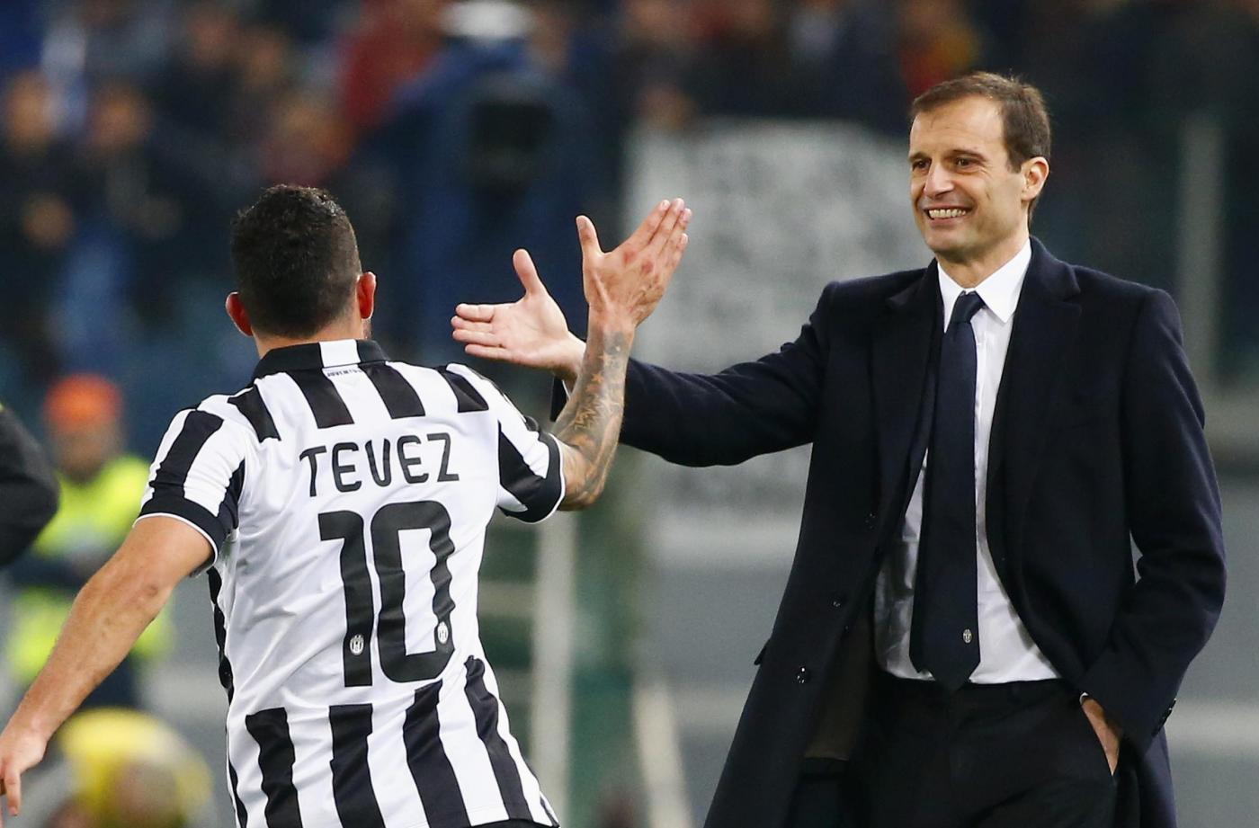 allegri tevez juve