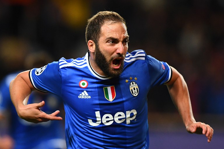 mONACO-JUVENTUS higuain